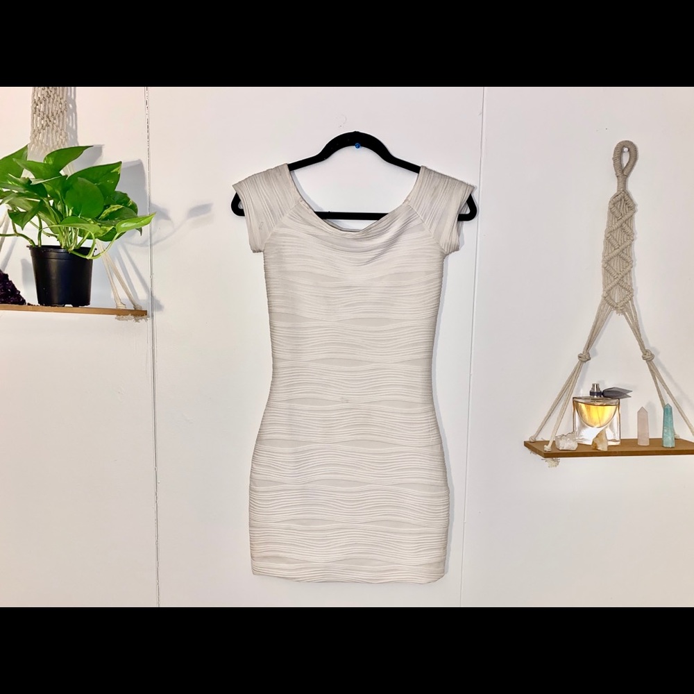 White Body Con Club Dress
